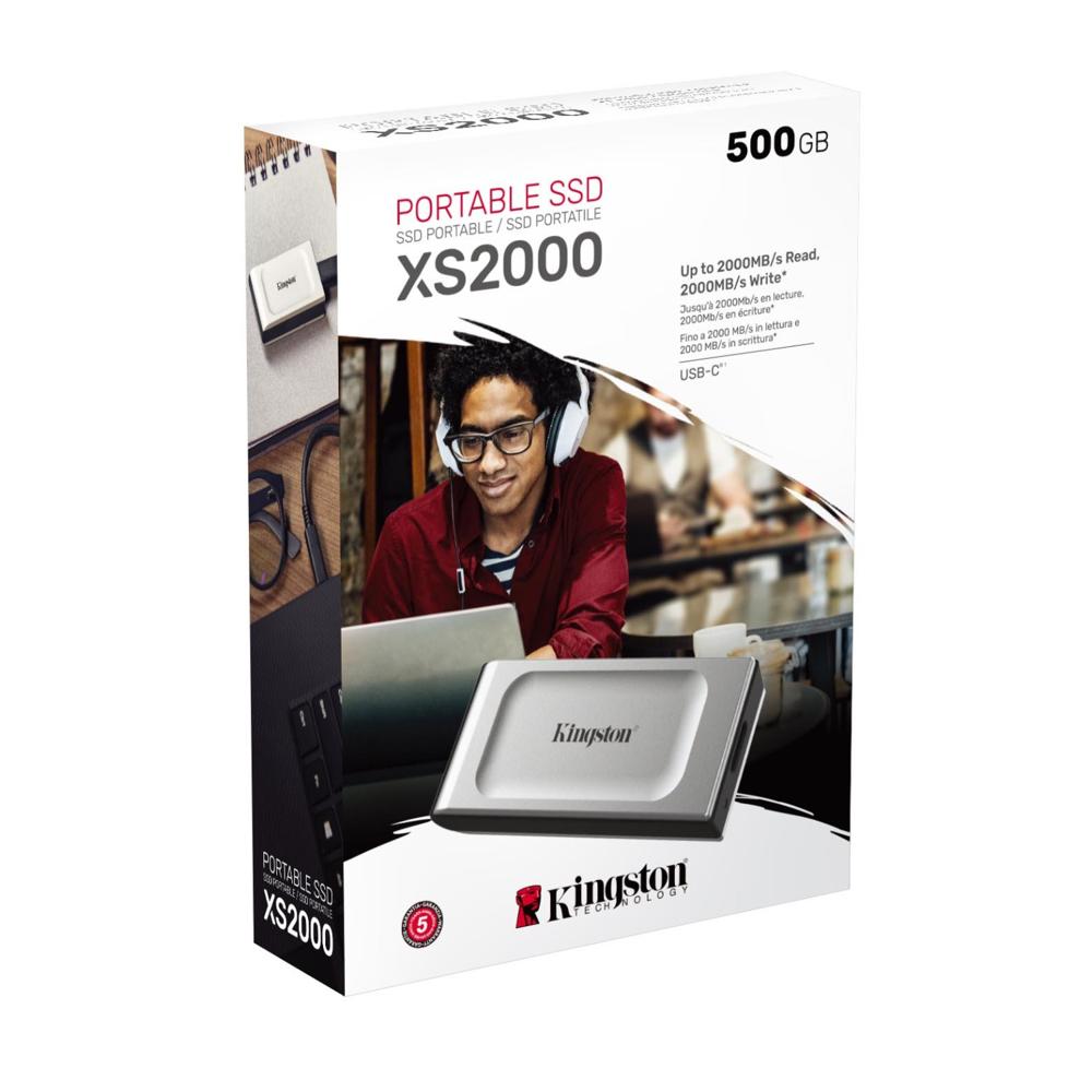 SSD Externo Kingston XS2000 500GB