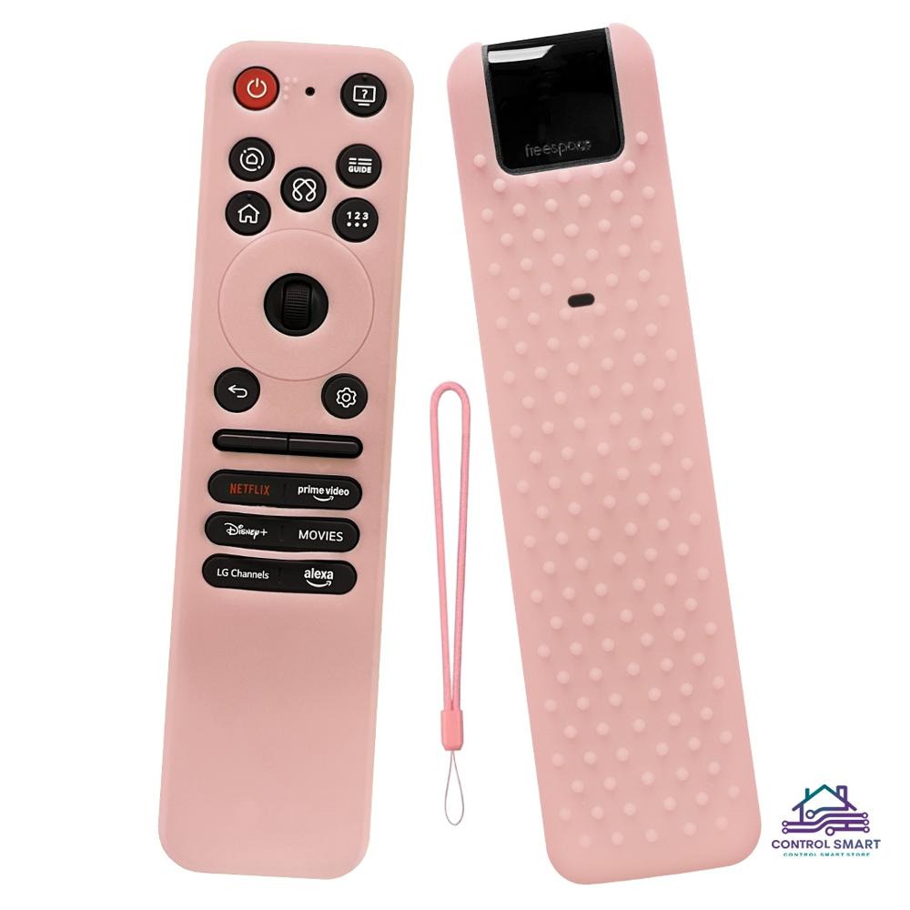 Funda Cerrada para Control LG Magic 2025 - Color Rosa