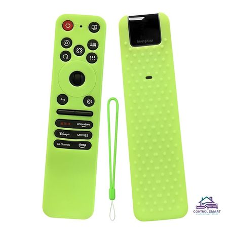 Funda Cerrada para Control LG Magic 2025 -Color Verde Fosforescente