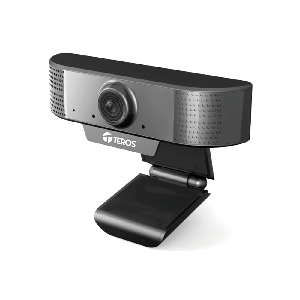 Cámara web TEROS TE-9070 hasta 1080p 2MP micrófono incorporado USB 2.0.