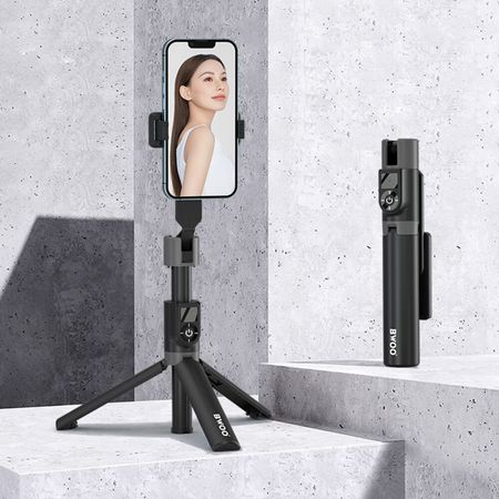PALO DE SELFIE TRIPODE CON CONTROL PARA TELEFONO BT V5.2 BO-ZP14 BWOO