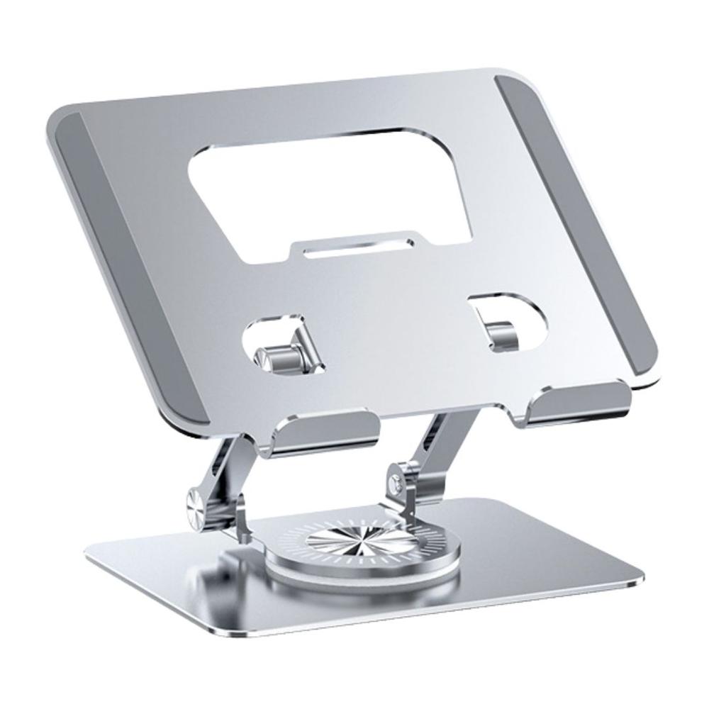 Soporte Metálico Ajustable con Giro 360° y Doble Eje para Tablet MY-7323