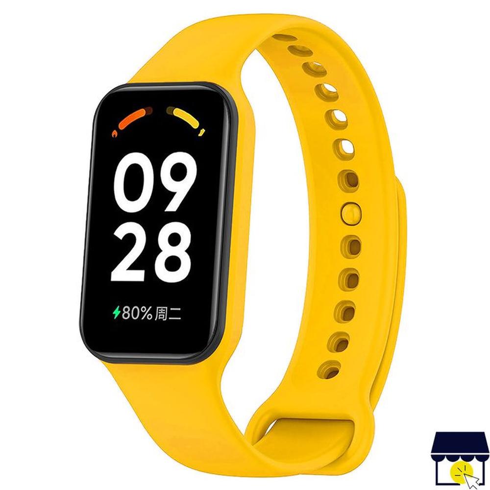 Correa de silicona para Xiaomi Redmi Band 2  Mica - AMARILLO