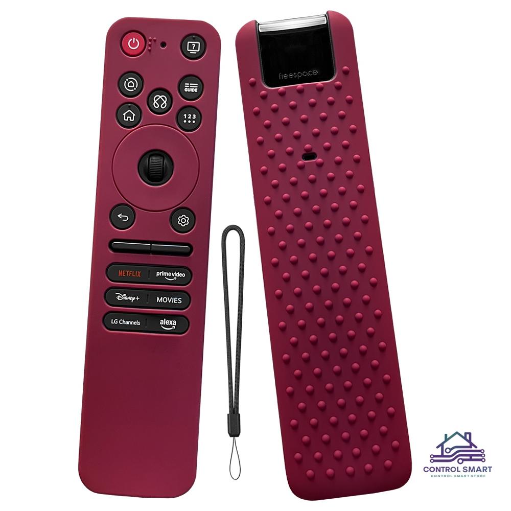 Funda Cerrada para Control LG Magic 2025  - Color Vino