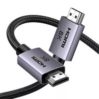 Cable Hdmi 2.1 8k 48gbps 1m UGREEN Nailon 60Hz 4k 120Hz ULTRA HD HDR