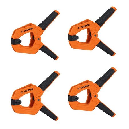 Combo Prensa de resorte de 6 pulgadas x 4 unidades Truper 17701-4