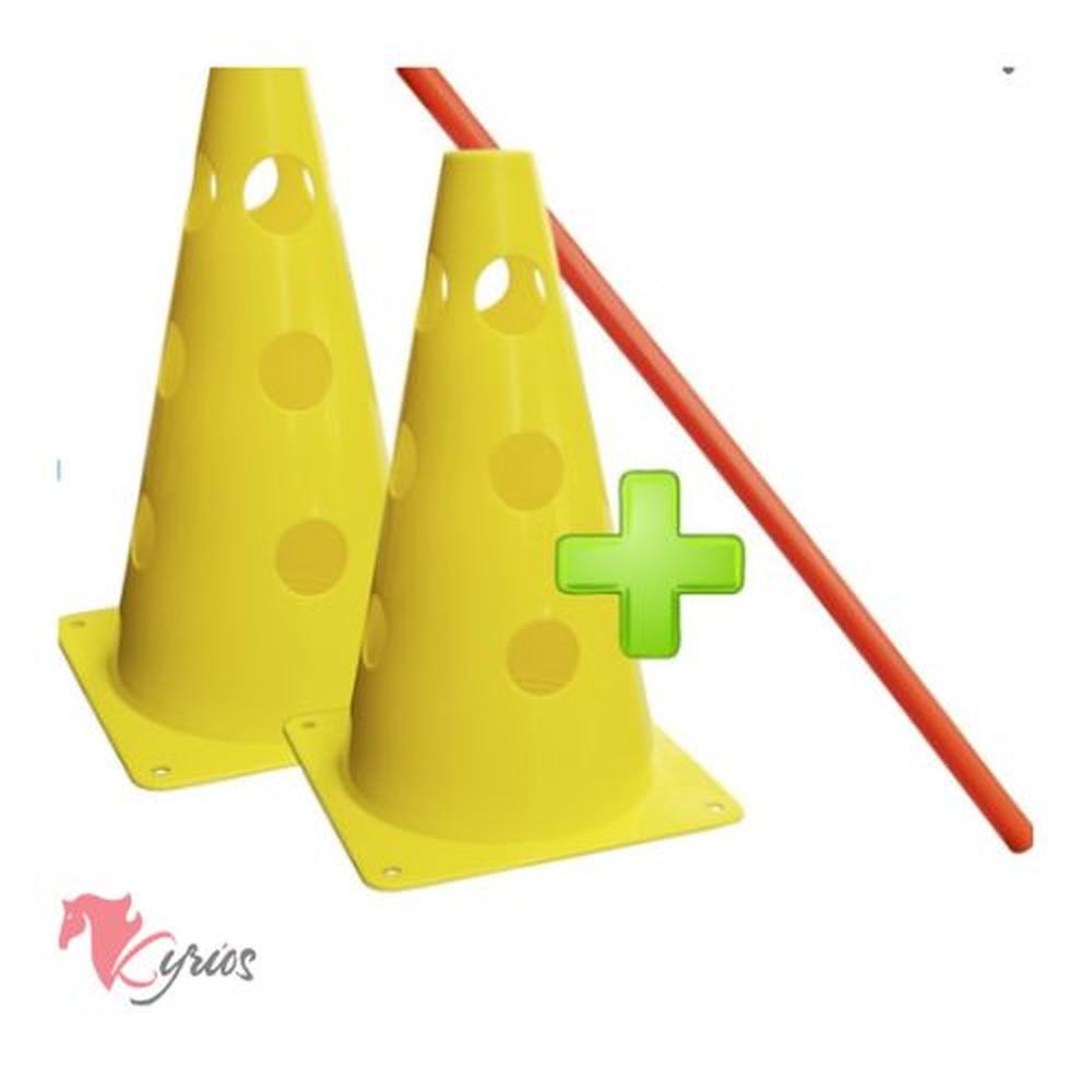 2 Conos Con 1 Valla
