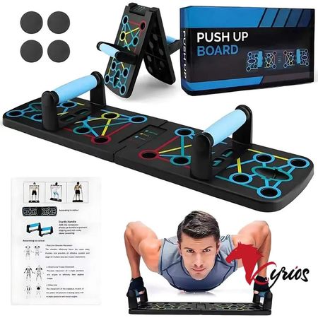 Tablero Push Up Para Entrenar Espalda Brazos Y Hombros