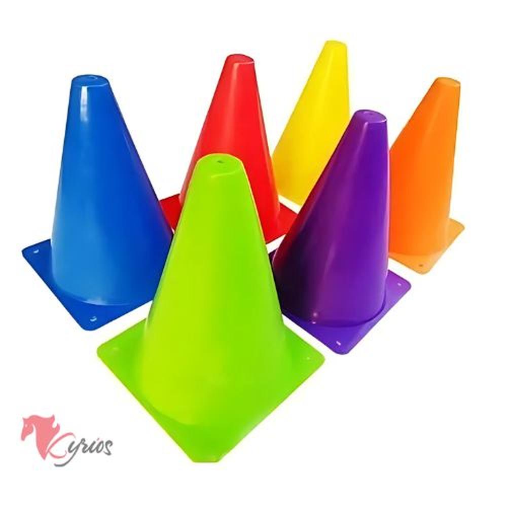 Cono De Entrenamiento De 25 CM Pack De 12 UND