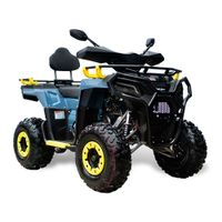 Cuatrimoto Makiba Motors MAK200A Color Azul