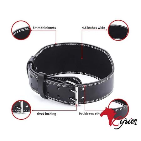 Cinturón Para Levantamiento De Gym