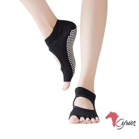 Medias Mitones Antideslizantes Marinera Danza Yoga Pilates