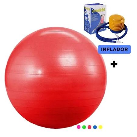 Pelota De Pílate 75cm Inflador Pre Natal Rehabilitación