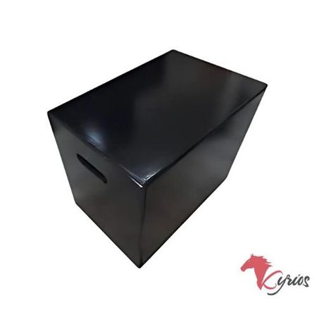 BOX DE CROSSFIT PARA SALTOS MATERIAL OSB COLOR NEGRO