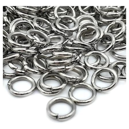 1000 Unid 6mm Aro Argollas Argollitas Arandelas de Llaveros