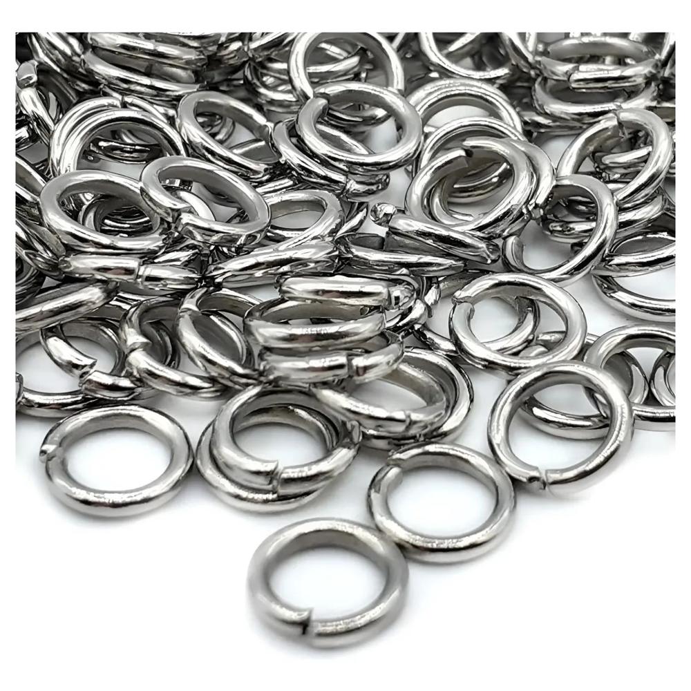 1000 Unid 6mm Aro Argollas Argollitas Arandelas de Llaveros