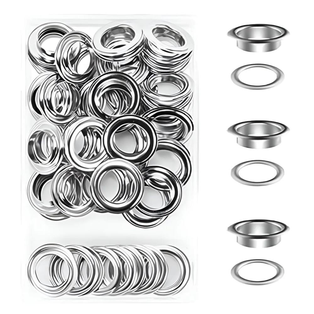 200 Ojales Metal para Cortina Ojalillo Numero 600  - 40mm de Interior