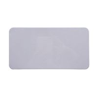 Estuche vacío para acuarelas rectangular metal - blanco