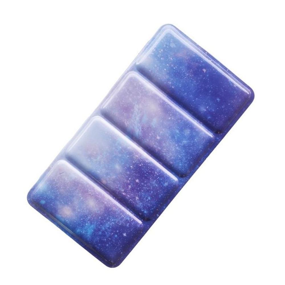 Estuche vacío para acuarelas sin soporte de metal - Grande - azul celeste