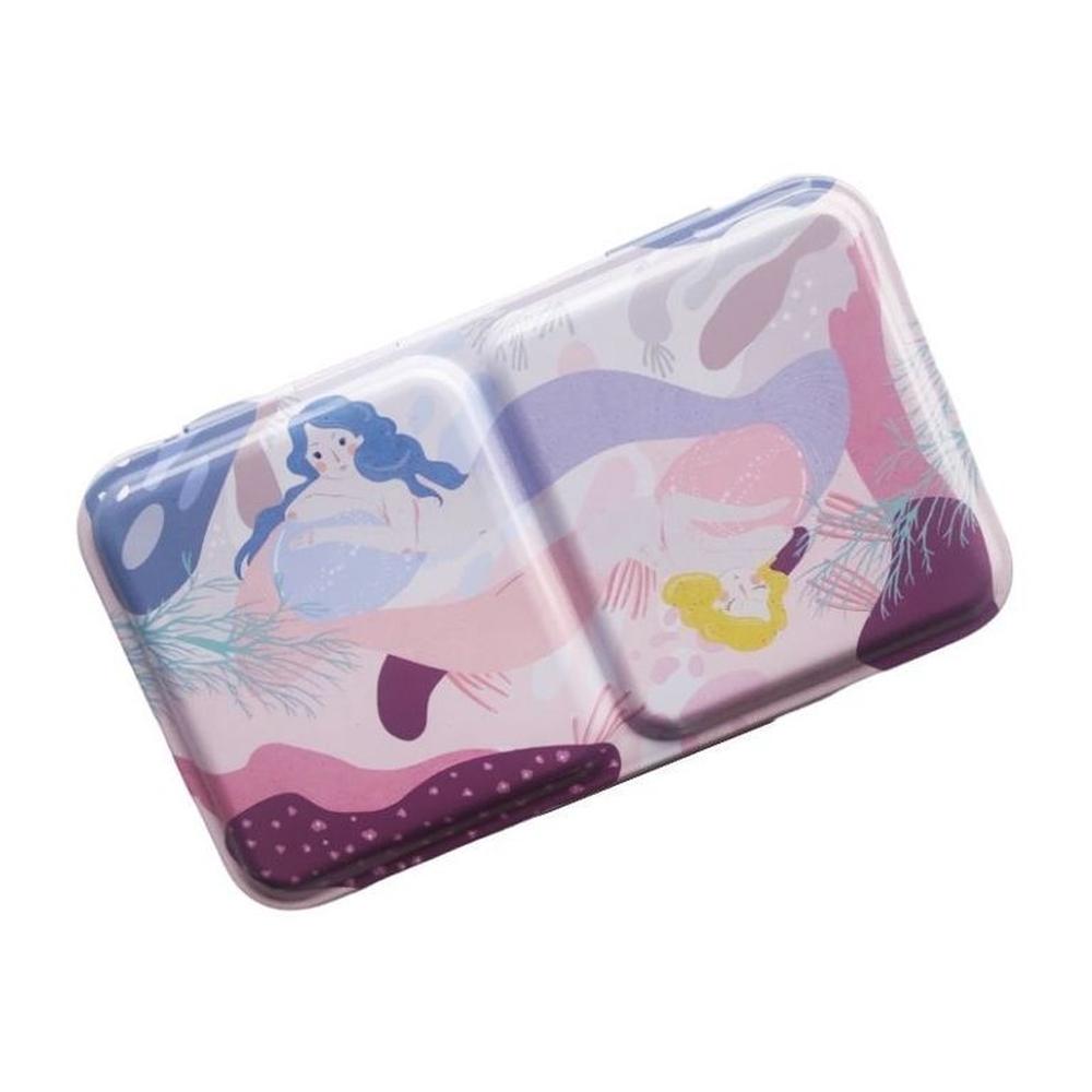 Estuche vacío para acuarelas sin soporte de metal - pequeño - Piscis