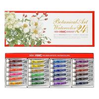 HOLBEIN Acuarelas botánicas Set 5ml 24 colores