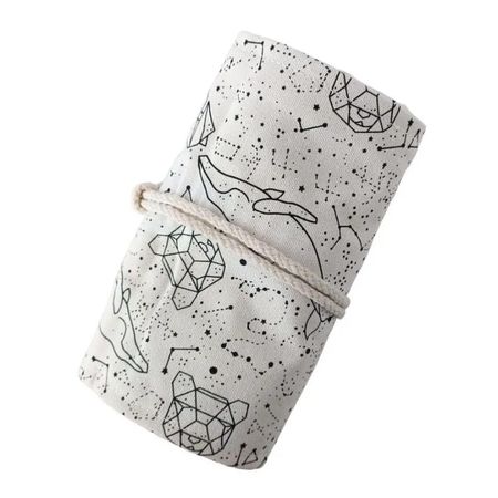 Estuche enrollable Portalápices - 72 divisiones - Constelaciones