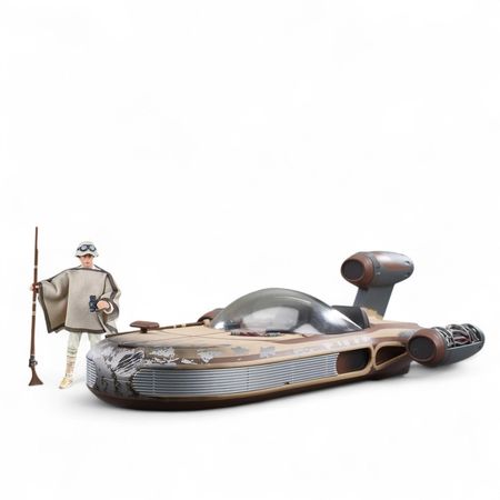STAR WARS VINTAGE COLLECTION LANDSPEEDER Y LUKE SKYWALKER (TATOOINE)