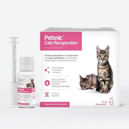 Suplemento para gatos Petonic Cats Recuperation