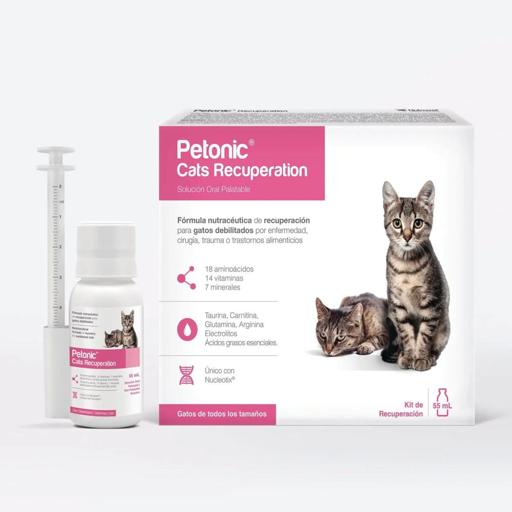 Suplemento para gatos Petonic Cats Recuperation