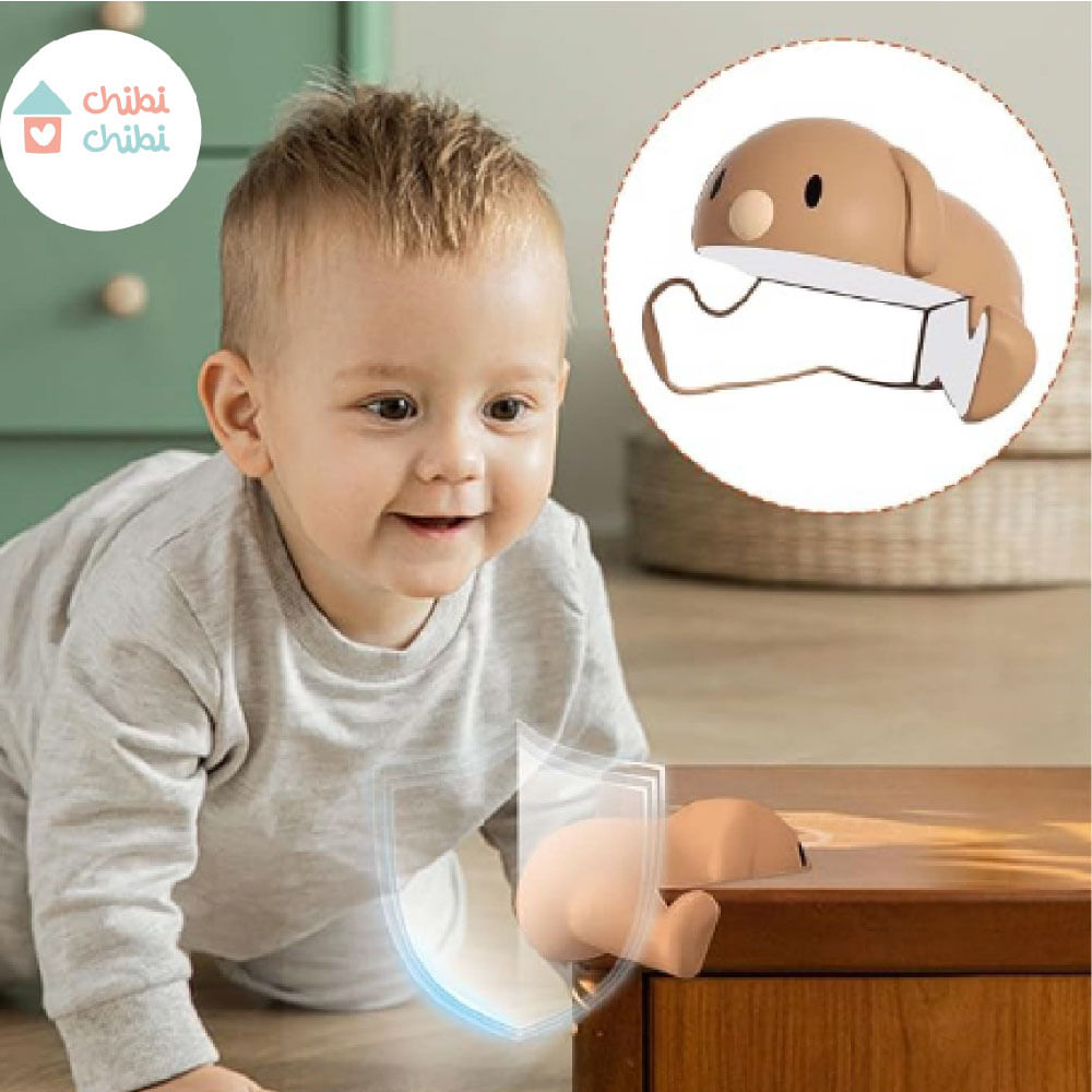 PROTECTOR DE ESQUINAS PERRITO - BEIGE