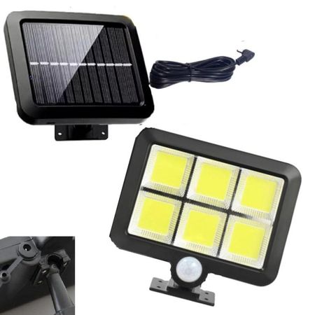 Reflector Lampara para Exteriores con Sensor Luz LED Panel Solar
