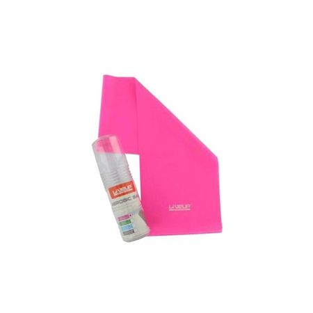 Banda Live Up Elástica De Resistencia Abierta Rosado