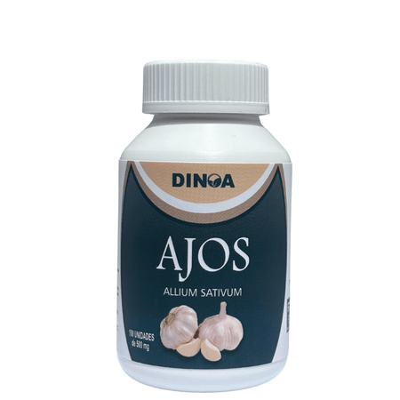 Ajos Dinoa Cápsulas 100-Protector cardiovascular