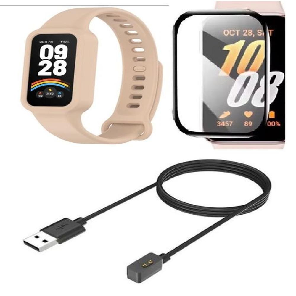 Correa Silicona compatible Mi Smart Xiaomi Band 3 y 9 Active