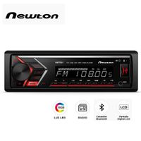 Autoradio Newton MWT 501 Avanty LED de 7 Colores Extraíble FM SD BT