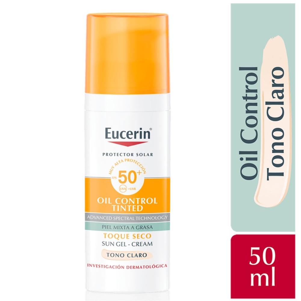 Eucerin Sun Face Oil Control Tono Claro