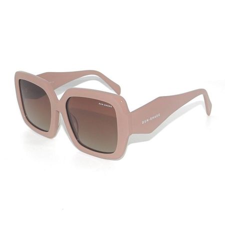 Lentes de sol de moda Europea-  IVORY/DESERT ROSE Rosa