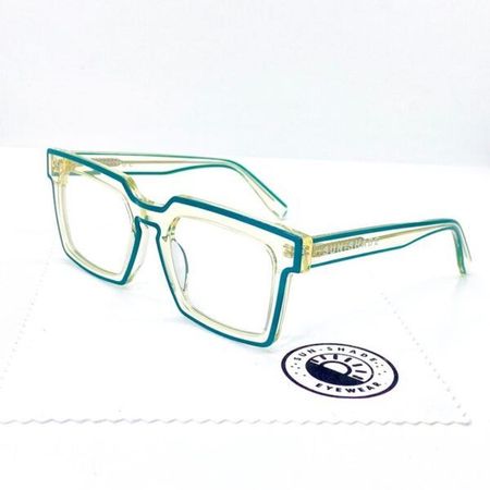 LENTES DE MODA-ALEXIS  Montura Oftálmica de Alta Gama Verde