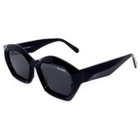 Lentes de sol de moda - KEPA - POLARIZED BLACK Negro