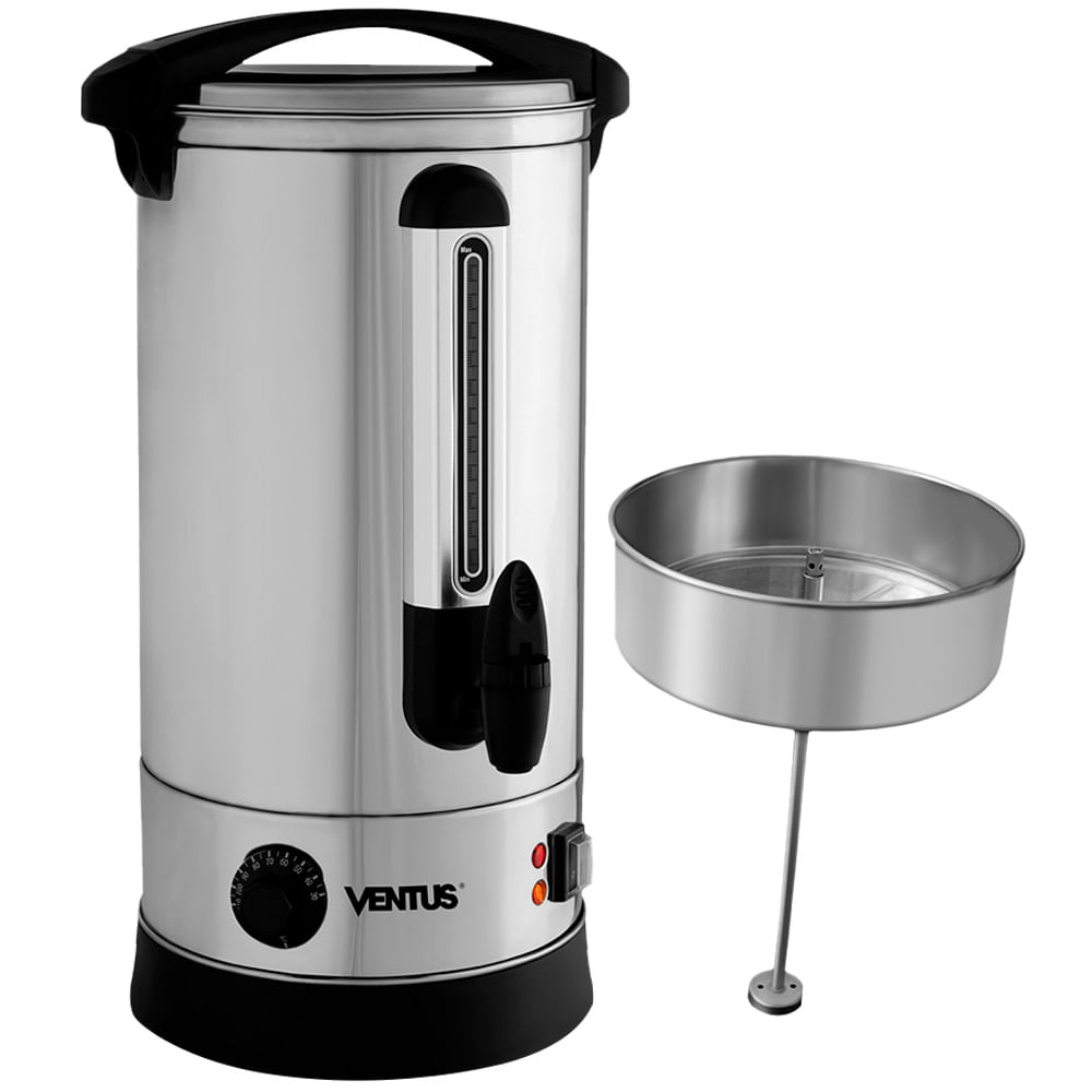 Hervidor c/Percolador VENTUS 10L VHAP-10 Inox