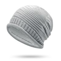 Beanie Sebone con Doble Estilo de Pliegues  Gris Gris Talla única