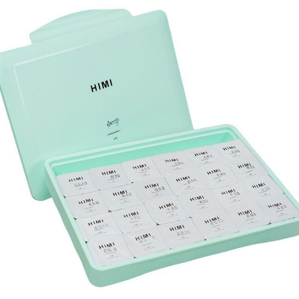 Himi Miya gouache - set 24 colores/30ml jelly cup - VERDE