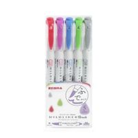 Zebra Mildliner Brush Pen - Soft Mild set
