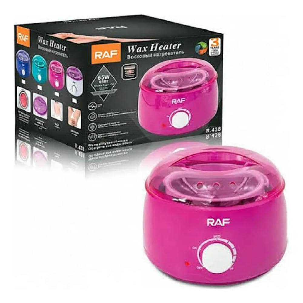 Olla Calentadora Para Cera Depilatoria Raf Color Fucsia