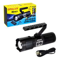 Linterna Tactica 2 En 1 Power Bank 30W 2000Lm OP-1748