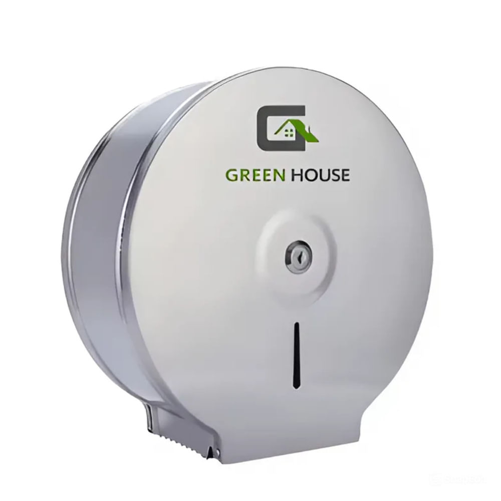 Dispensador de Papel Higiénico redondo Acero Inoxidable