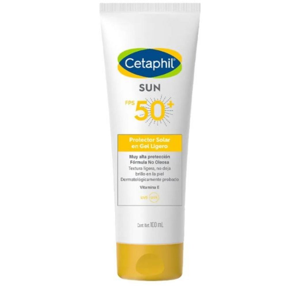 Cetaphil Sun Protector Solar En Gel Ligero Fps 50 100ml
