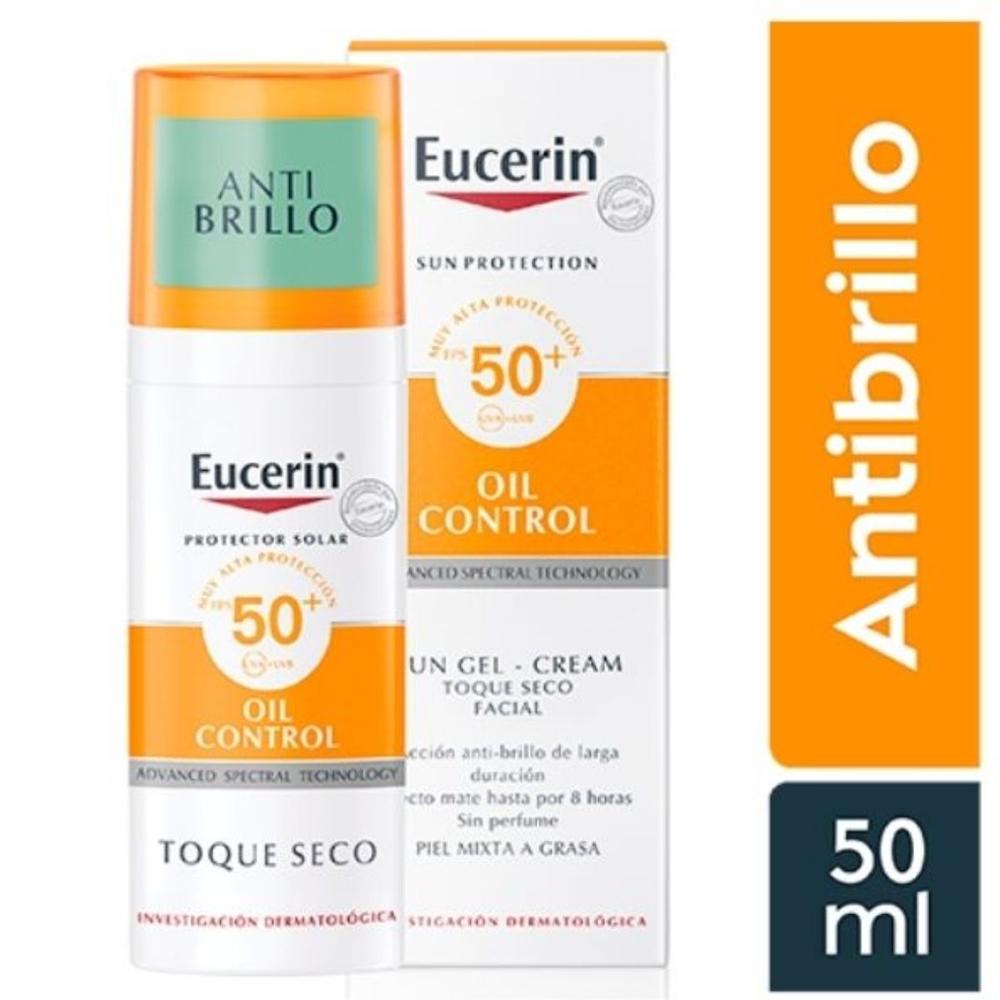 Eucerin Sun Gel-crema Oil Control Toque Seco Spf50 50ml