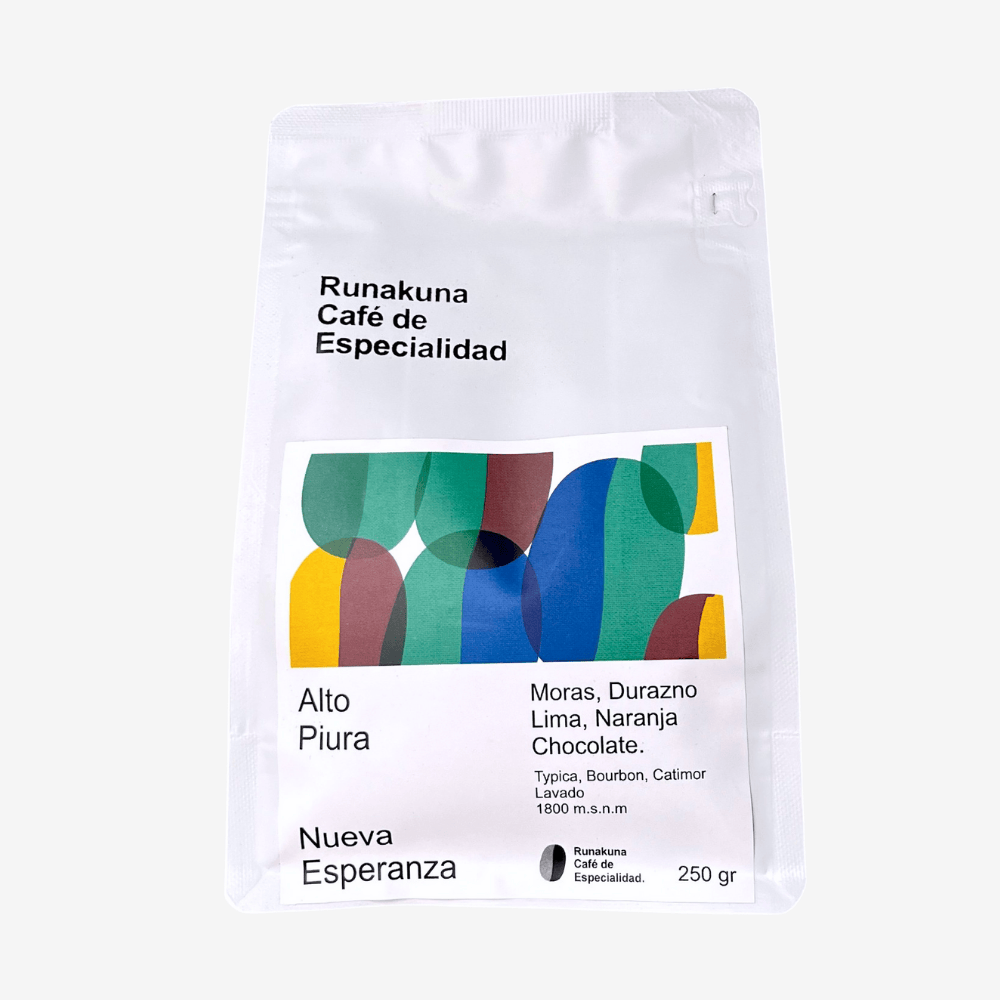 Cafe de Especialidad Alto Piura Molido medio -  Runakuna