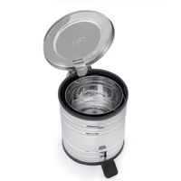 Tacho de Acero Inoxidable con Pedal de 20 L